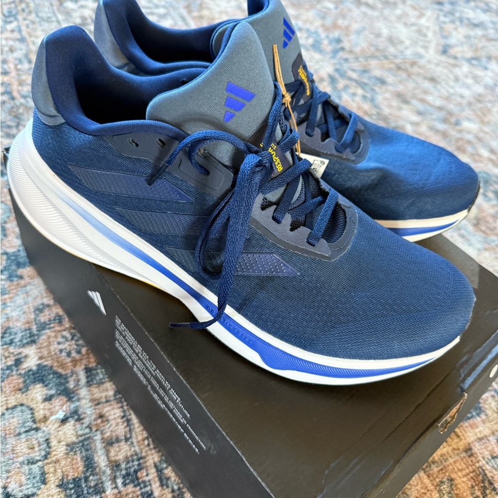 Adidas Men's Navy Athletic Shoes